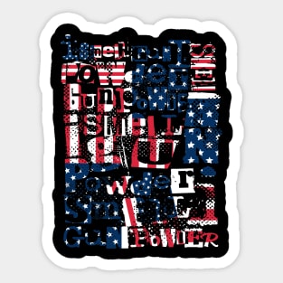 I smell gun powder 106 Sticker